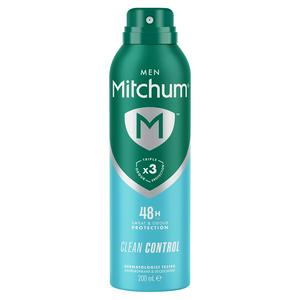Mitchum Male Clean Control Deo 200ml