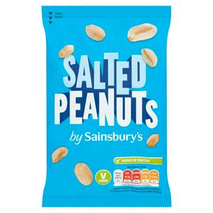 Sainsbury's Roasted Salted Peanuts 200g (British brand)