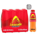 Lucozade Energy Original Multipack 8 x 380ml, UK version