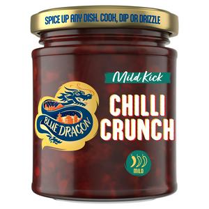 Blue Dragon chilli crunch garlic oil 180g - British product