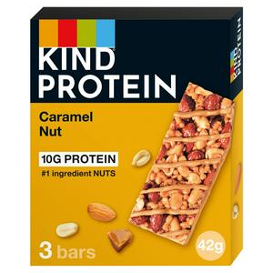 KIND Caramel Nut Protein Bars 3 x 42g, UK version
