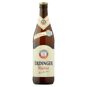 Erdinger Weissbier wheat beer bottle 500ml - British product