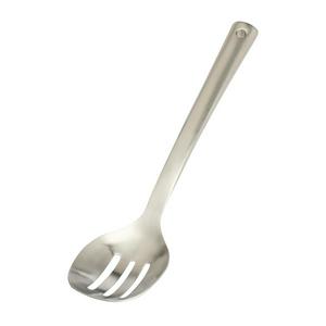 Habitat Ellipse stainless steel slotted spoon 34cm, imported from the UK