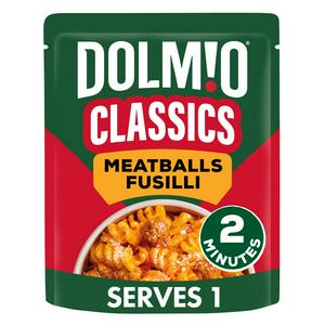 Dolmio Meatballs Fusilli Ready Meal 250g
