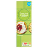 Sainsbury's Rosemary Crackers Savoury Biscuit 185g (British brand)