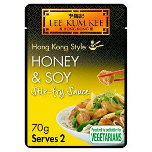 Lee Kum Kee Honey and Soy Stir Fry Sauce 70g, UK version