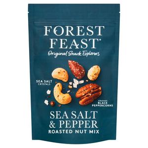 Forest Feast sea salt black pepper nut mix 120g - British product