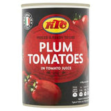 KTC peeled plum tomatoes 400g tin, UK version