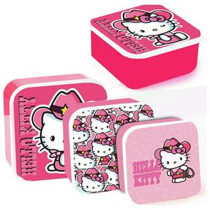 Hello Kitty Snack Pots 3 Piece H12cm, UK version