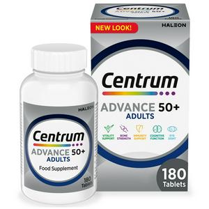 Centrum Advance 50+ Multivitamin Tablets 180 - British product