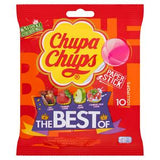 Chupa Chups the Best assorted flavour lollipops x10 120g - British product