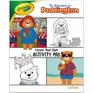 Crayola Paddington activity bag with masks and stickers - British product