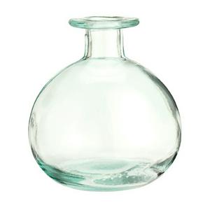 Habitat Recycled Glass Orbita Bud Vase Green