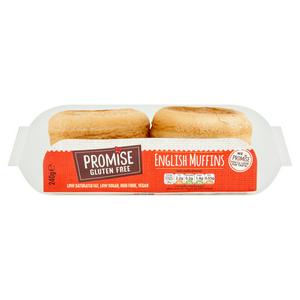 Promise Gluten Free Muffins 240g, imported from the UK