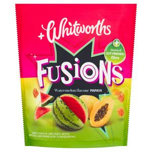 Whitworths Fusions Watermelon Papaya Dried Papaya 80g imported from the UK