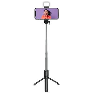 Juice Social 4-in-1 Glow Selfie Stick Black 103cm