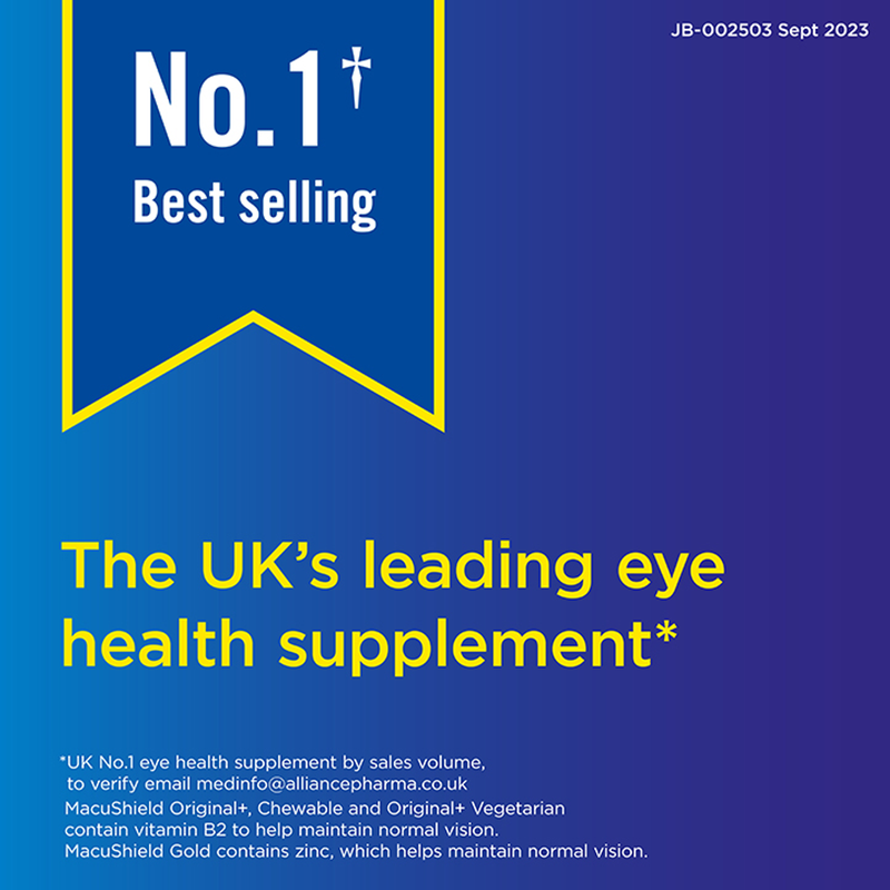 Eye Health Supplement with Lutein, Zeaxanthin and Meso-Zeaxanthin, 90 Capsules