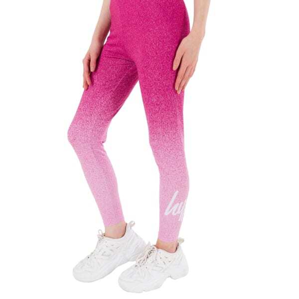 Girls' Speckle Fade Leggings Age 11-12 Years, Polyester-Elastane Blend