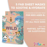 7th Heaven GO WILD! Animal Sheet Mask Multipack