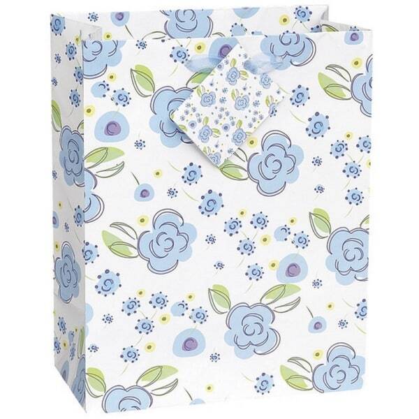 Unique Party Fashion Floral Gift Bag (M)
