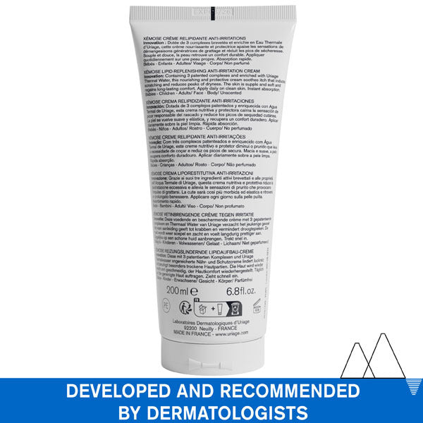 Lipid Replenishing Anti-Irritation Cream for Dry Skin 200ml