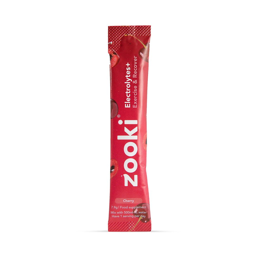 Zooki Hydration Exercise  Recover Cherry Flavour 7 Sachets