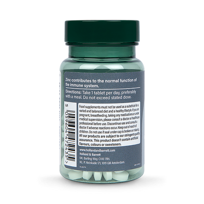 High Strength Zinc Supplement 15mg 120 Tablets