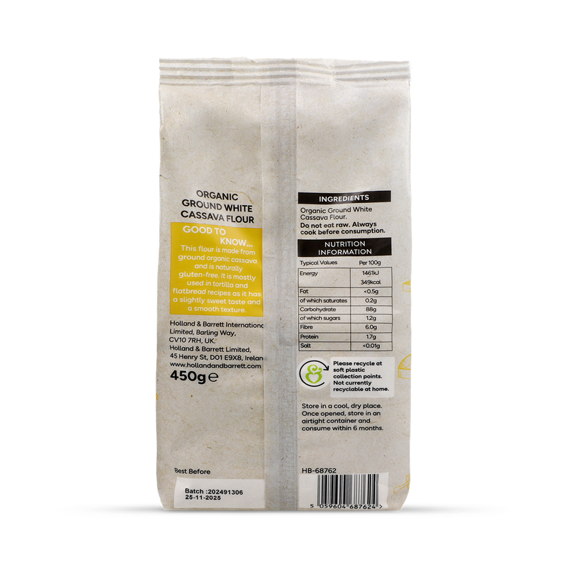 Holland  Barrett Cassava Flour 450g
