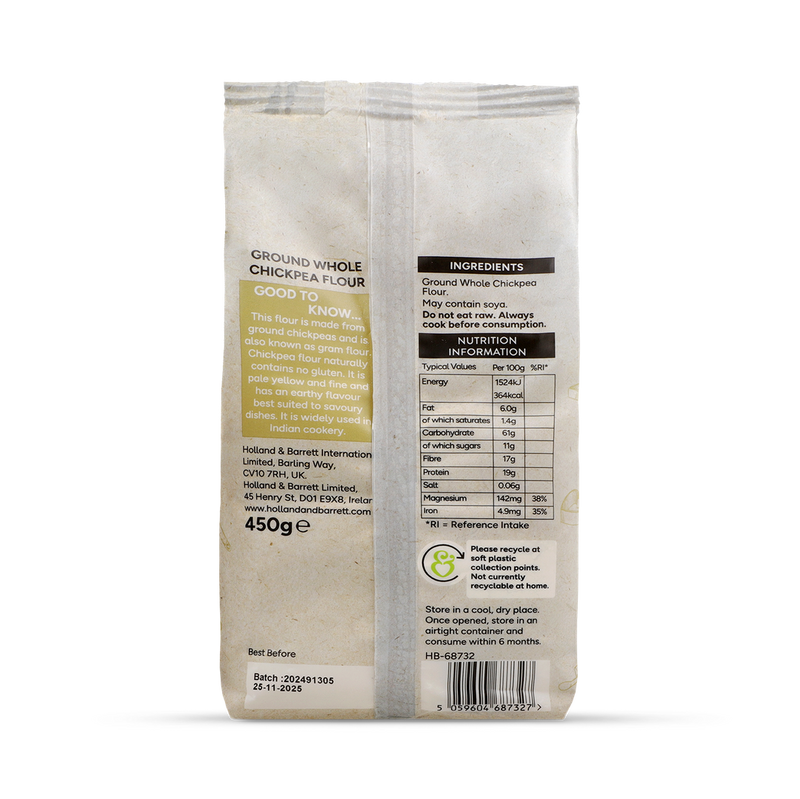Holland  Barrett Chickpea Flour 450g