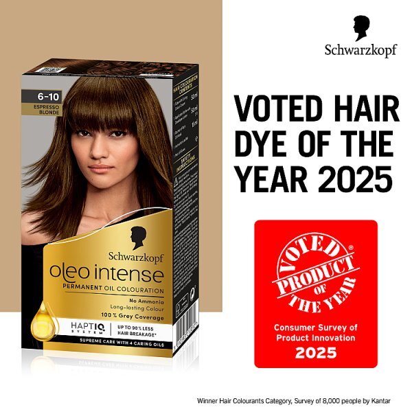 Permanent Hair Dye for Light Blonde to Light Brown Hair with Argan Oil Formula
