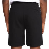 Cotton Polyester Sweat Shorts with Embroidered Crest and Multiple Pockets