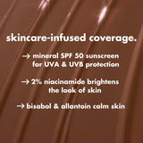 e.l.f. Halo Glow Skin Tint SPF 50 - 15 Deep Cool