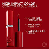 Long-Wearing Liquid Lipstick with Squalane Infusion in Noir Cherry Shade