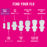 Flo Bamboo Daily Liners 24 pack