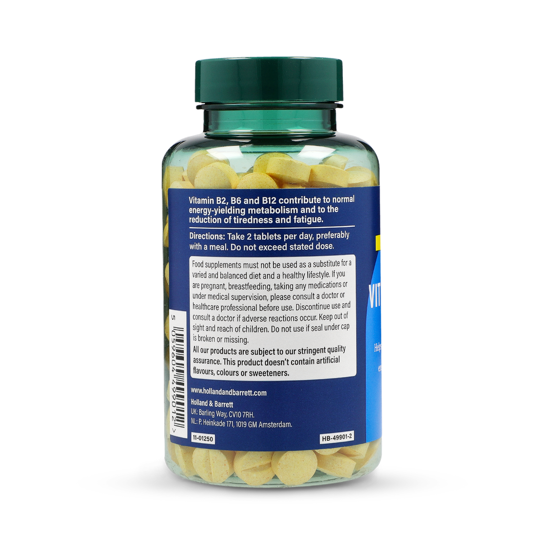High Strength Complete Vitamin B Complex Tablets 240 Count