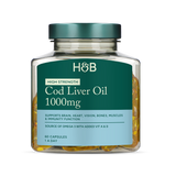 Holland  Barrett Pure Cod Liver Oil 1000mg 60 Capsules