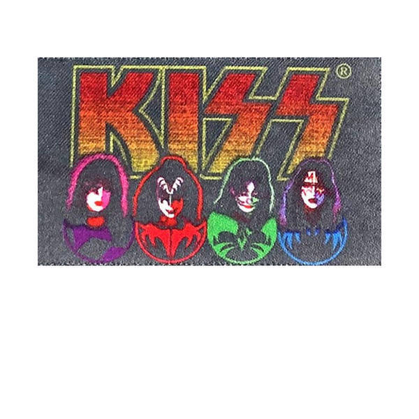 Material: Metal, Polyester. Design: Embroidered Patch, Faces, Icons, Logo. Finish: Satin. Double Stitched, Split Ring.