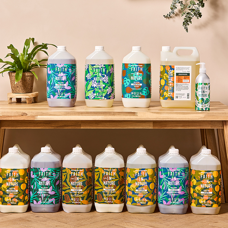 Coconut Hand Wash with Hydrating Extracts, 5-Litre Refill Bottle