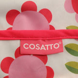 Ziggle Baby Coverall Feeding Bib - Pink Flowers & Fairy Garden