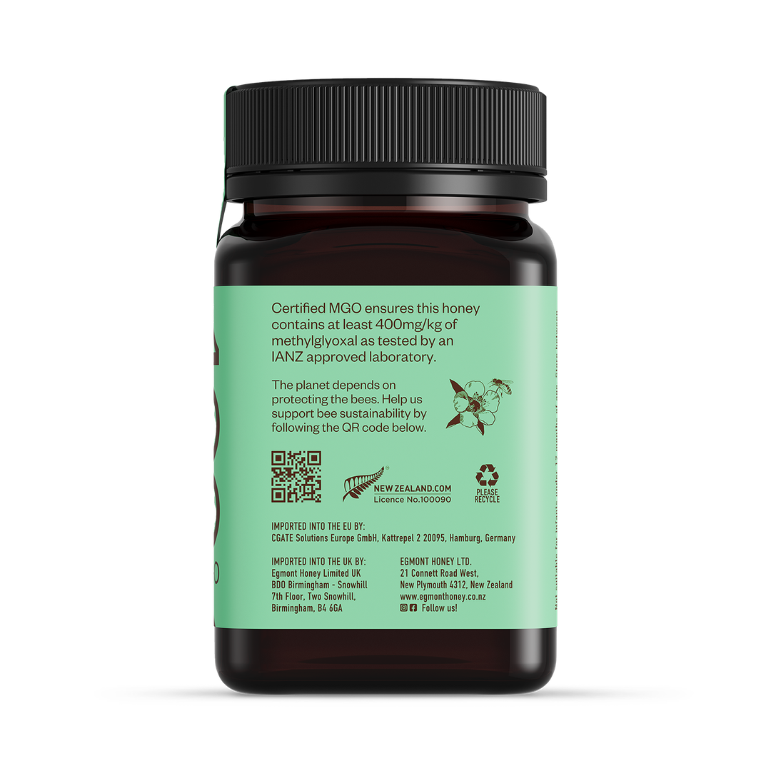 Egmont Honey Monofloral Manuka Honey MGO 400 500g