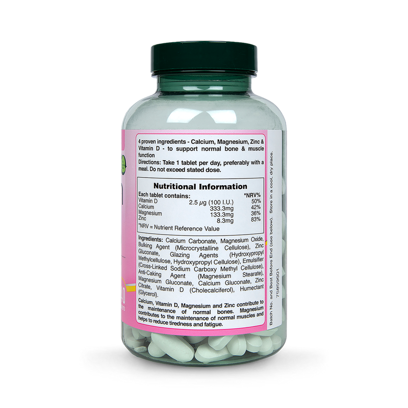 Holland  Barrett Calcium Magnesium Vitamin D  Zinc 240 Tablets