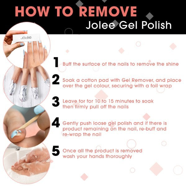 JoLee Gel Nail Polish 10ml - Sapphire Dust