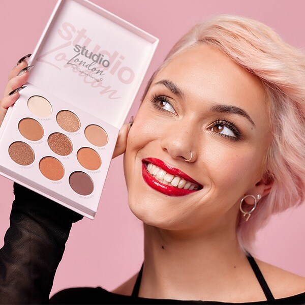 Studio London Colour Icon Stripped Back Eyeshadow Palette