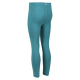 Kids' Polyester-Elastane Stretch Leggings for Ages 5-6 Years