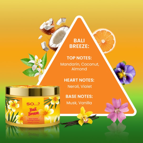 So& Bali Breeze Body Scrub 450G