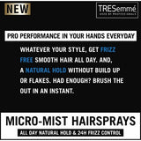 TRESemme Salon Finish Extra Hold Hairspray 250ml