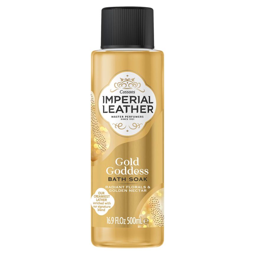 Imperial Leather Gold Goddess Bath Soak Radiant Florals &amp;amp; Golden Nectar 500ml