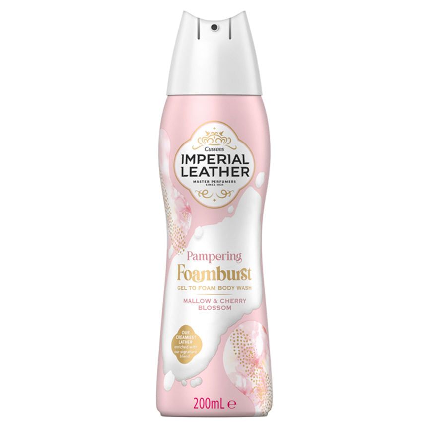 Imperial Leather Pampering Foamburst Gel to Foam Body Wash Mallow &amp;amp; Cherry Blossom