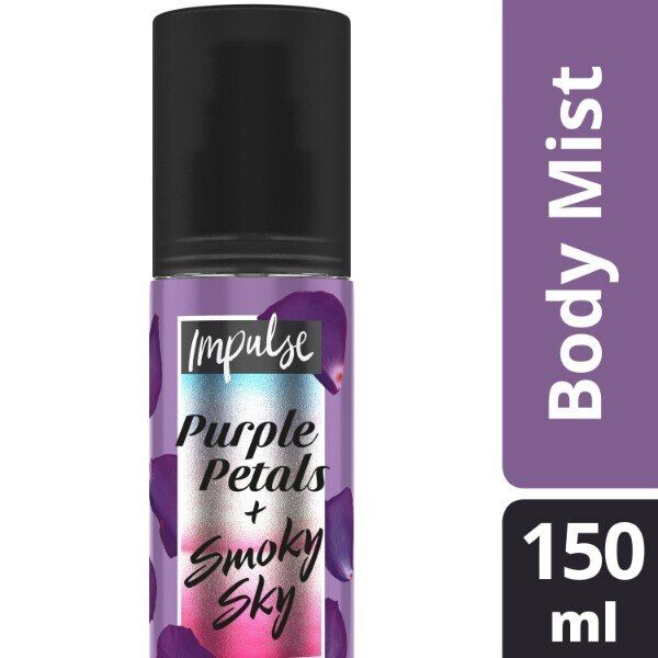 Impulse Body Mist Purple Petals &amp;amp; Smoky Sky 150ml