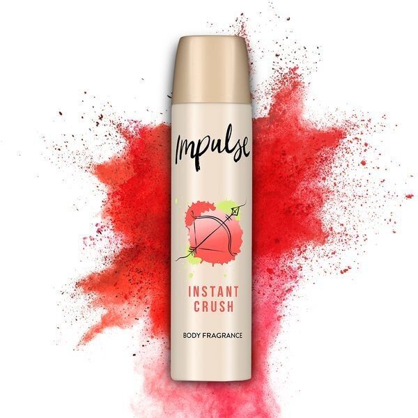Impulse Body Spray Deodorant Instant Crush 75ml
